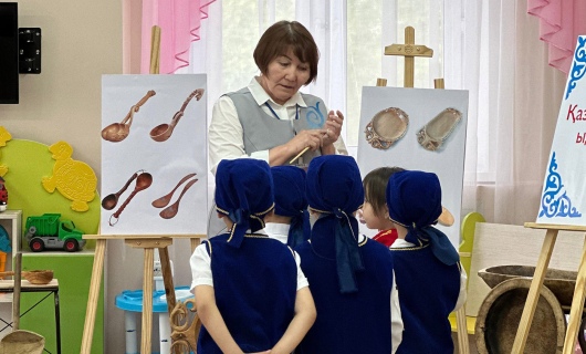 Прошёл региональный семинар на тему: «Развитие корпоративной культуры через формирование национальных ценностей воспитания».
