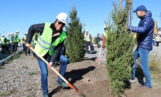 Гости и партнеры оставили свой зеленый след