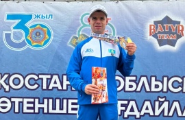 Виктор Шугай стал чемпионом республиканского забега