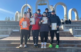 Житикаринцы приняли участие в пробеге памяти Ибрая Алтынсарина и завоевали два призовых места.