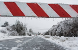 Закрытие автомобильных дорог общего пользования