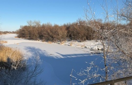 В Житикаре на плотине реки Шортанды подросток провалился под лед