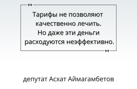 Депутат Аймагамбетов раскритиковал чиновников за непродуманные реформы