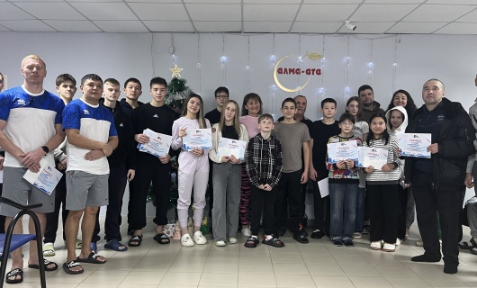 АО «КМ» организовало традиционное открытое первенство по плаванию, посвященное наступающему Новому году.
