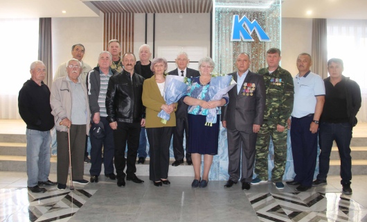 Участников боевых действий в Афганистане и других локальных конфликтов поздравили в АО «КМ»