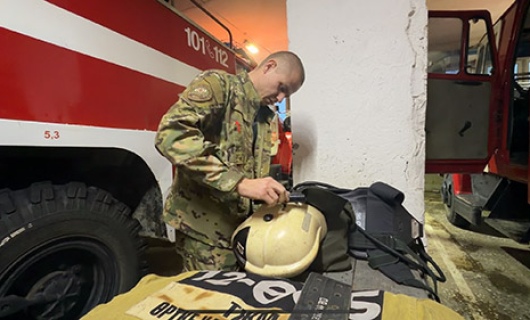 Один день в пожарной части