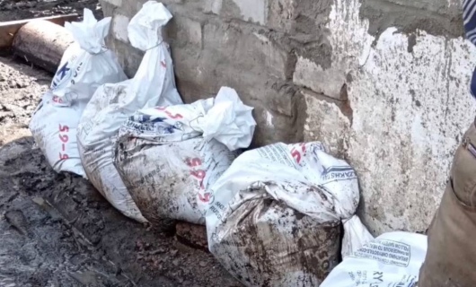 В Житикаринском районе продолжается работа по обваловке мешкотарой домов