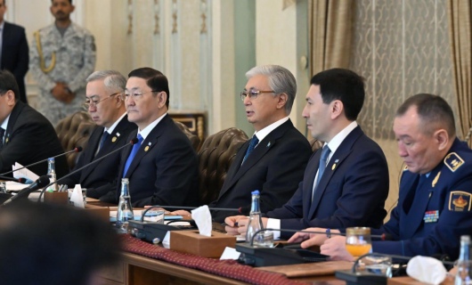 Глава государства провел переговоры с Премьер-министром Пакистана Шахбазом Шарифом